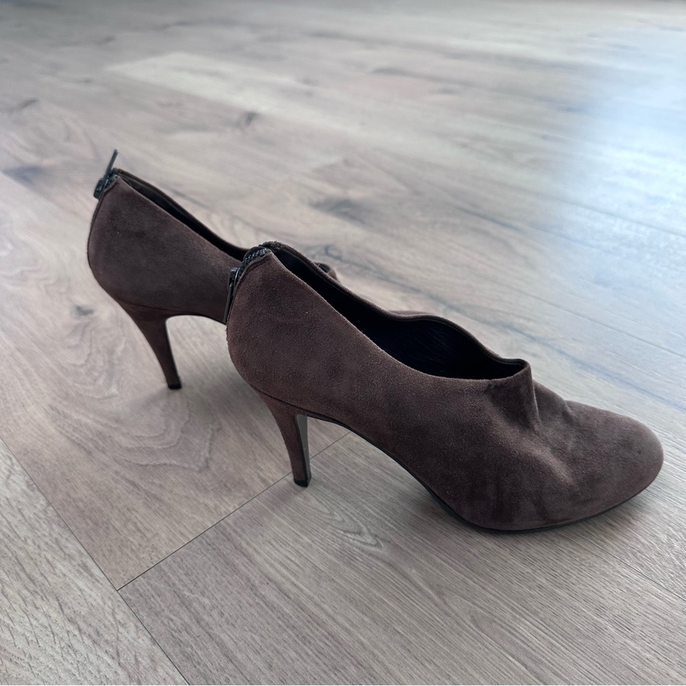 J.CREW - BOOTIES - BROWN - SIZE 8